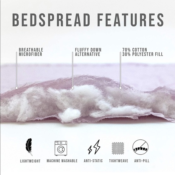 Great Bay Home 3 Piece Quilt Set with Shams Soft Twin Size. - Picture 4 of 7